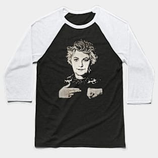 Dorothy Zbornak Run the Jewels // Bea Arthur Tribute Baseball T-Shirt